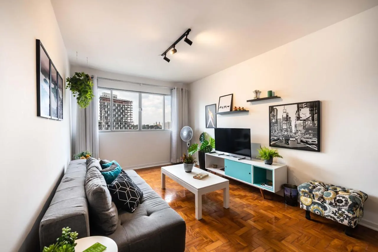 Ape Harmonia Espacoso E Moderno Com Metro Proximo Sao Paulo Apartment